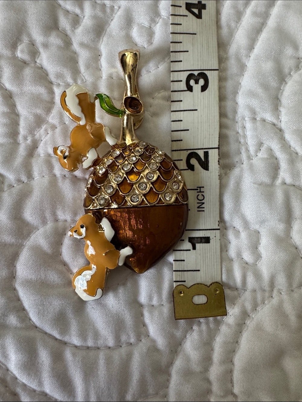 Necklace or Scarf Brooch Clip